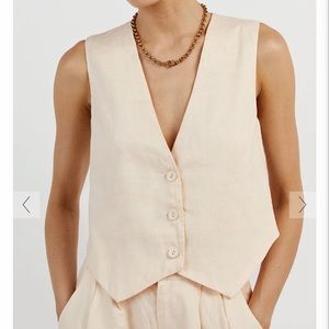Dissh Linen Vest